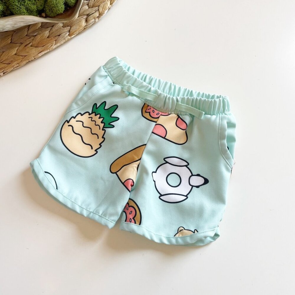 Monica + Andy Organic Swim Trunks | 9-12m